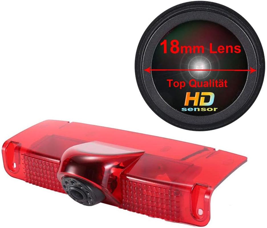 Car Third Roof Top Mount Brake Lamp Camera Rear View Backup Camera Z956