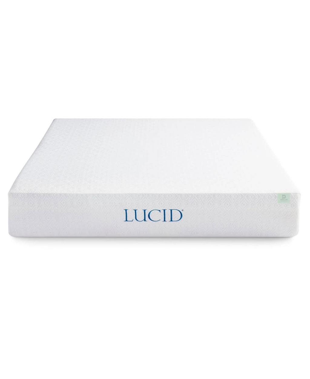 White Twin Gel Memory Foam Mattress P542