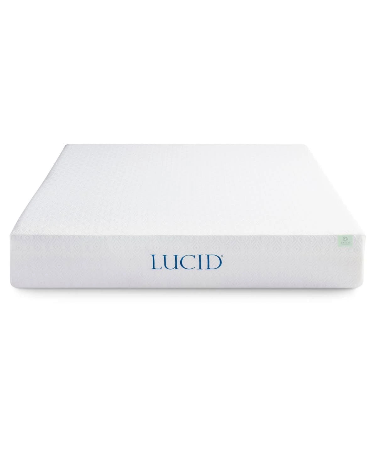 White Twin Gel Memory Foam Mattress P542