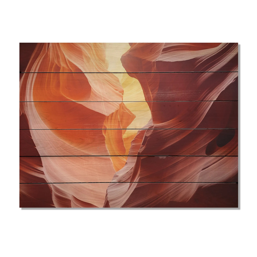 Natural Pine Wood Landscapes Print G1206