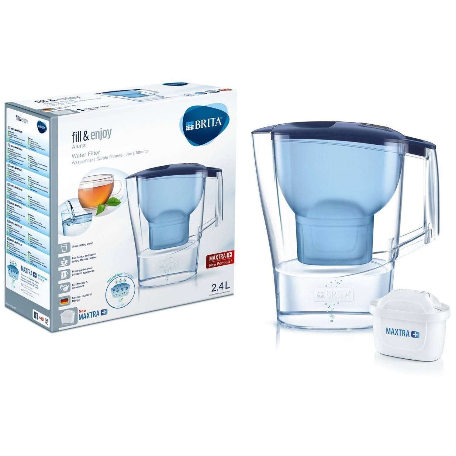Blue Water Filter Jug and Cartridge S171