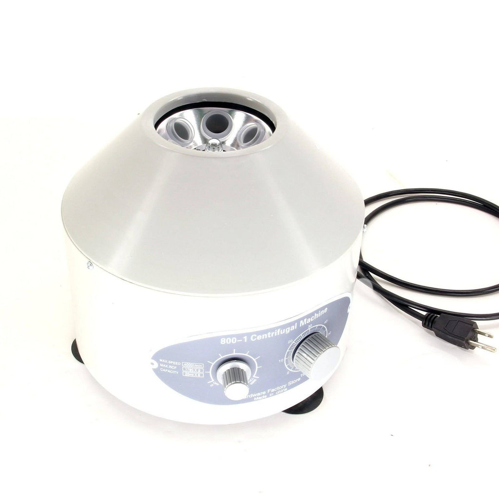 Desktop Electric Centrifuge Lab Timer 0-60min 0-4000 RPM 20ml x 6 Tube 110V F5118