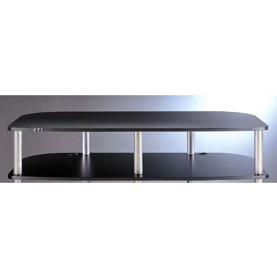 Additional 7inch H Shelf for AR Series 3 Shelf TV/AV Stand with Casters, Cherry Shelf with Black Poles R456257