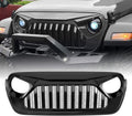 Glossy Black ABS Front Cover Grill for Jeep Wrangler JL JLU S512