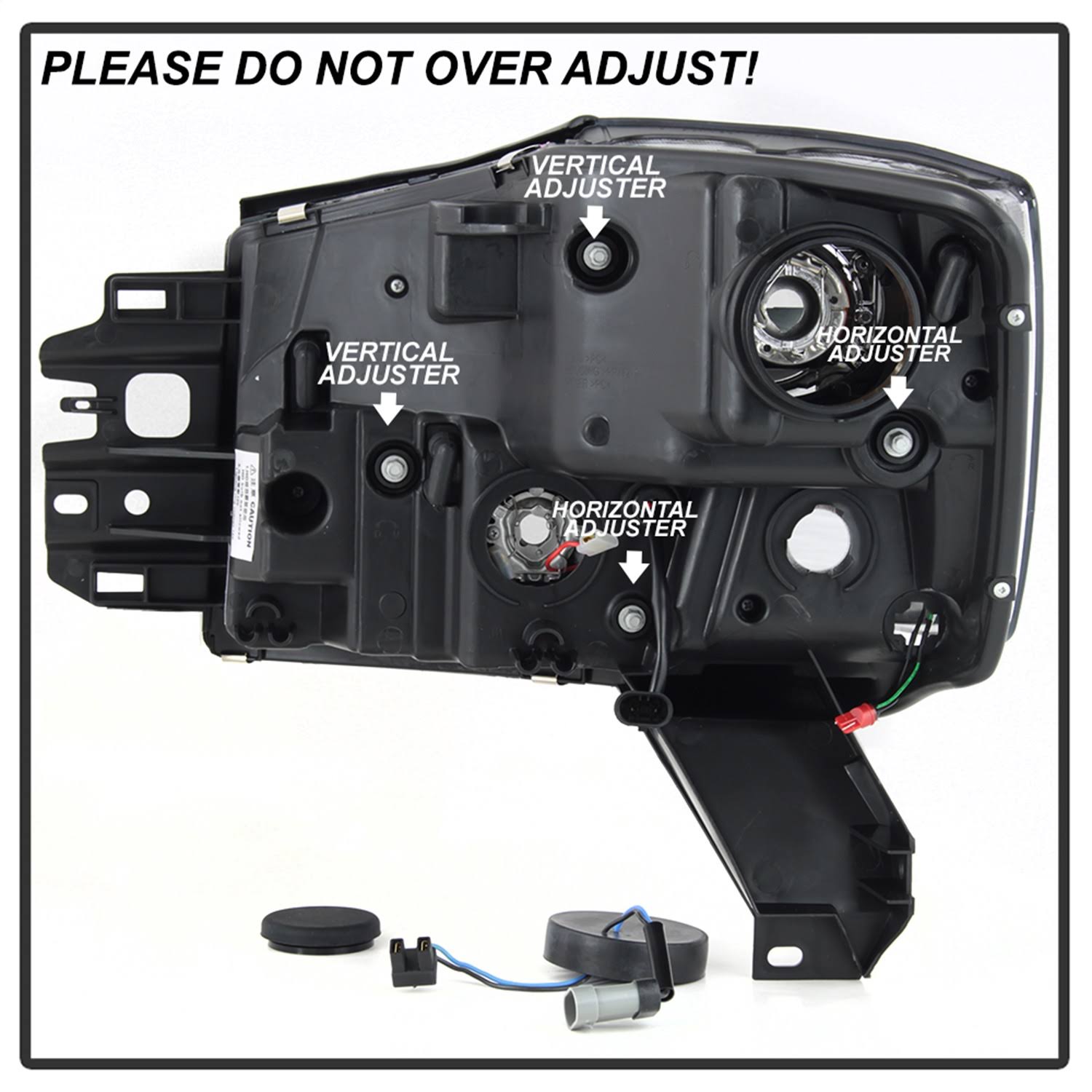 Black Projector Headlights K58643