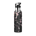 Cherry Blossom Stainless Steel Insulated Water Bottle with Straw Lid R498390