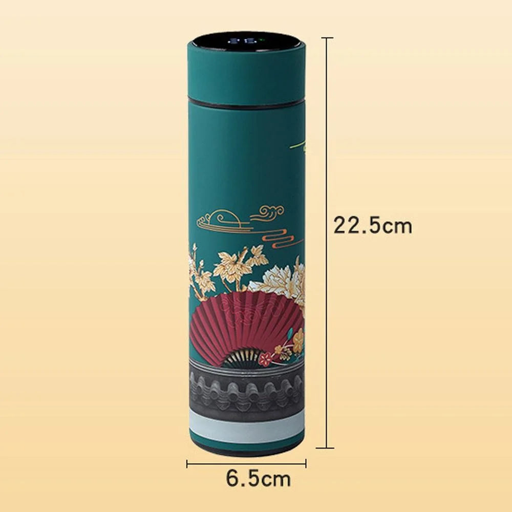 Black Travel Mug with Intelligent Temperature Display N8038