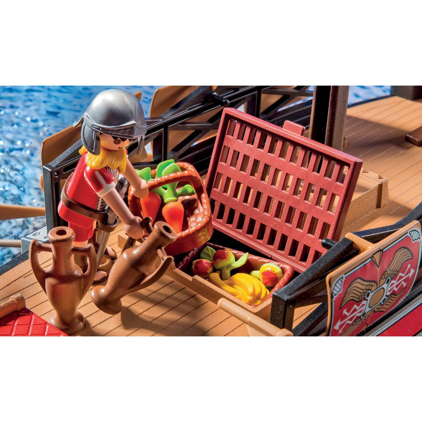 Roman Warriors & Ship J5580