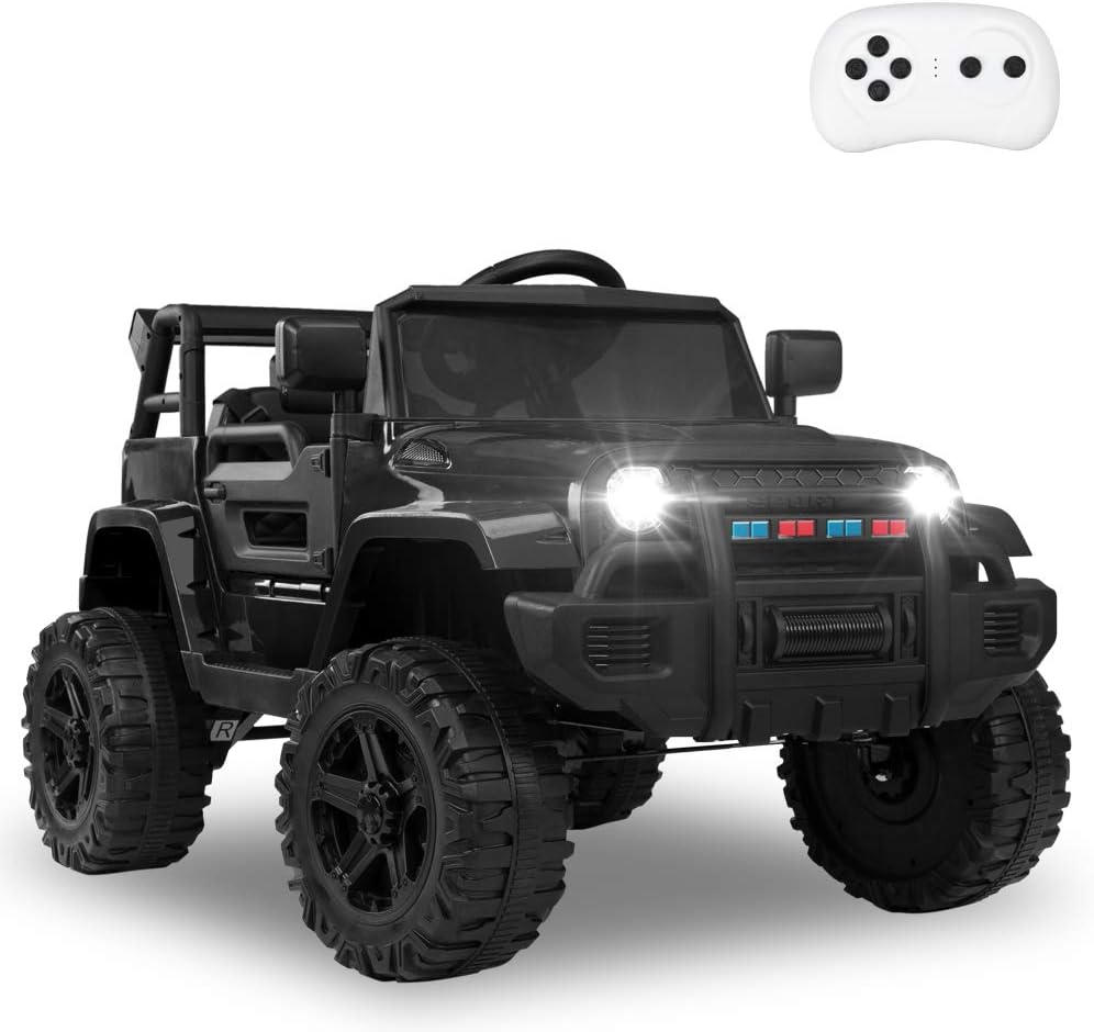 Pink 12V Battery Powered Ride on Truck with Remote Control R23727
