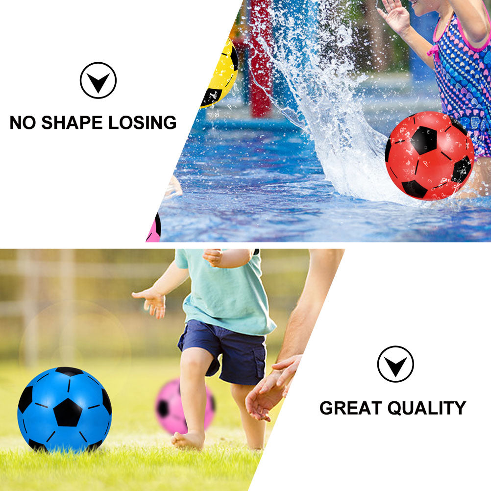 10 Pcs Inflatable Soccer Ball Toys V456