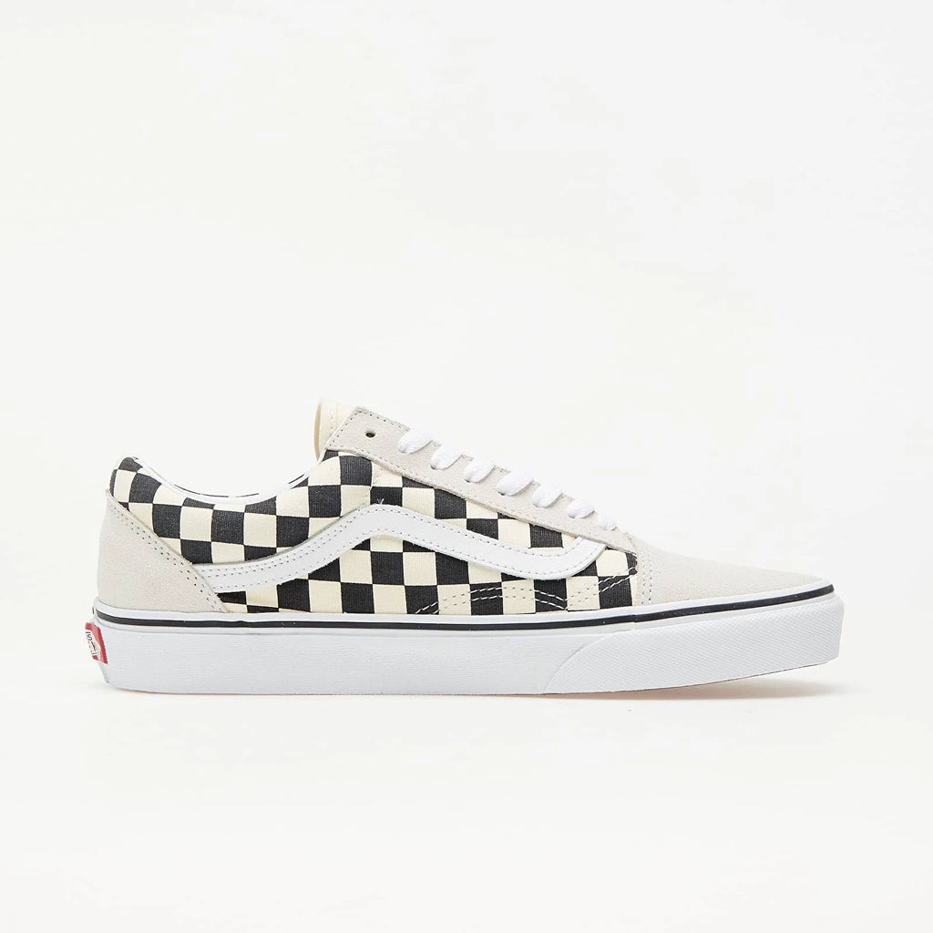 White/Black Checkerboard Shoes Z44123