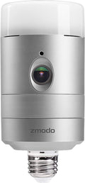 Silver Wireless Outdoor Door Light Camera F76126