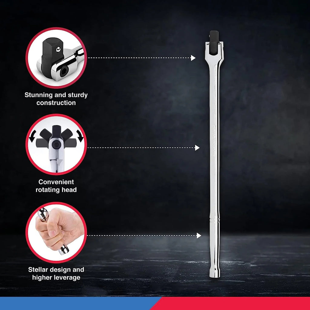 1/2" Drive 24-Inch Flex Head Breaker Bar T19975