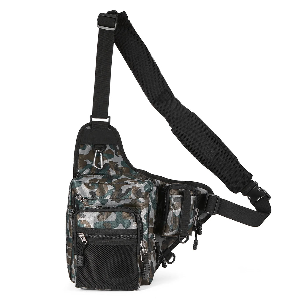 Waterproof Canvas Fishing Tackle Bag V93440