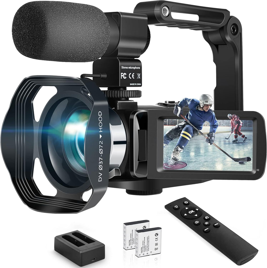 4K 60fps 48MP Digital Video Recording Camera with 18x Digital Zoom X956442