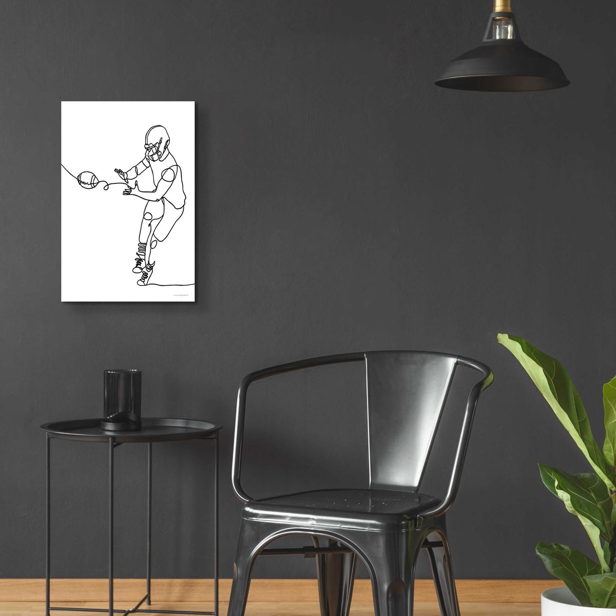 Acrylic Glass Wall Art, 16"x24" S297