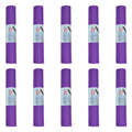 Purple Non-Toxic Yoga Mat 10 Pack F377