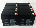 12V 9Ah Replacement Battery (Terminal T2) (6 Pack) J70630