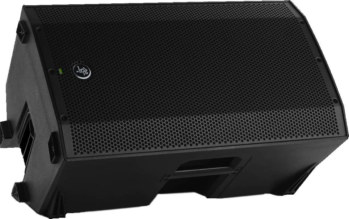 12 Powered Loudspeaker with Speaker Stand and XLR Cables O1107