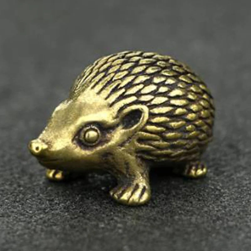 Brass Hedgehog Statue Ornaments D544563