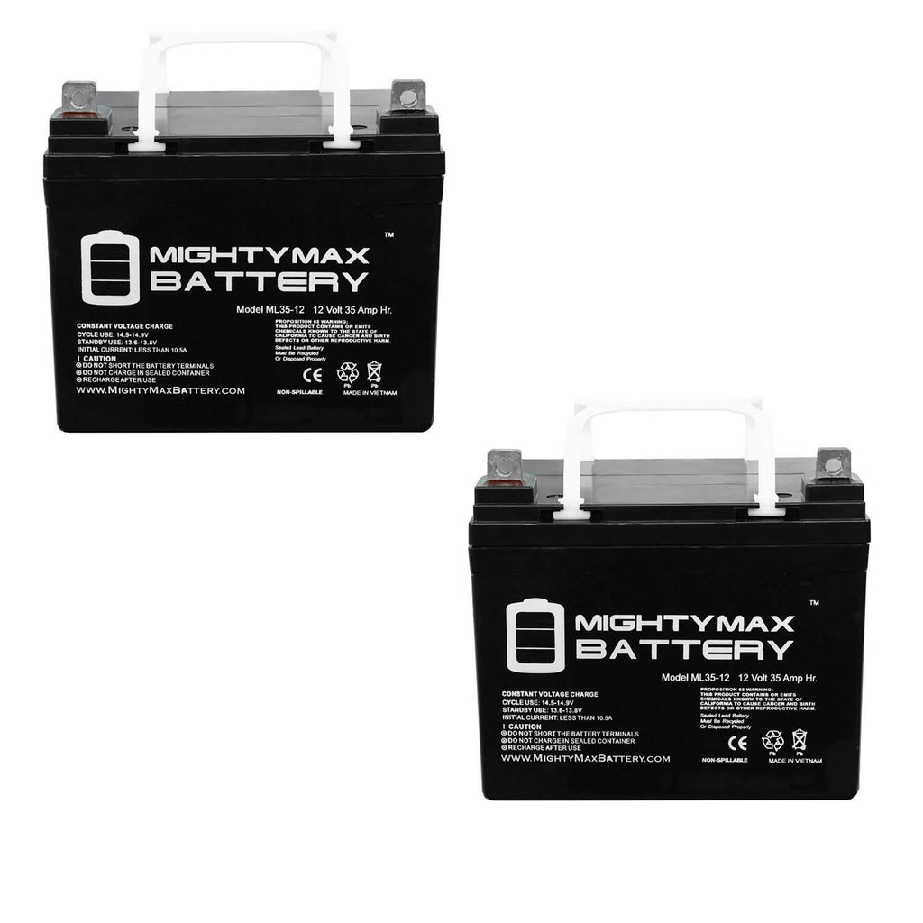 12V 35Ah SLA Battery 2 Pack N491