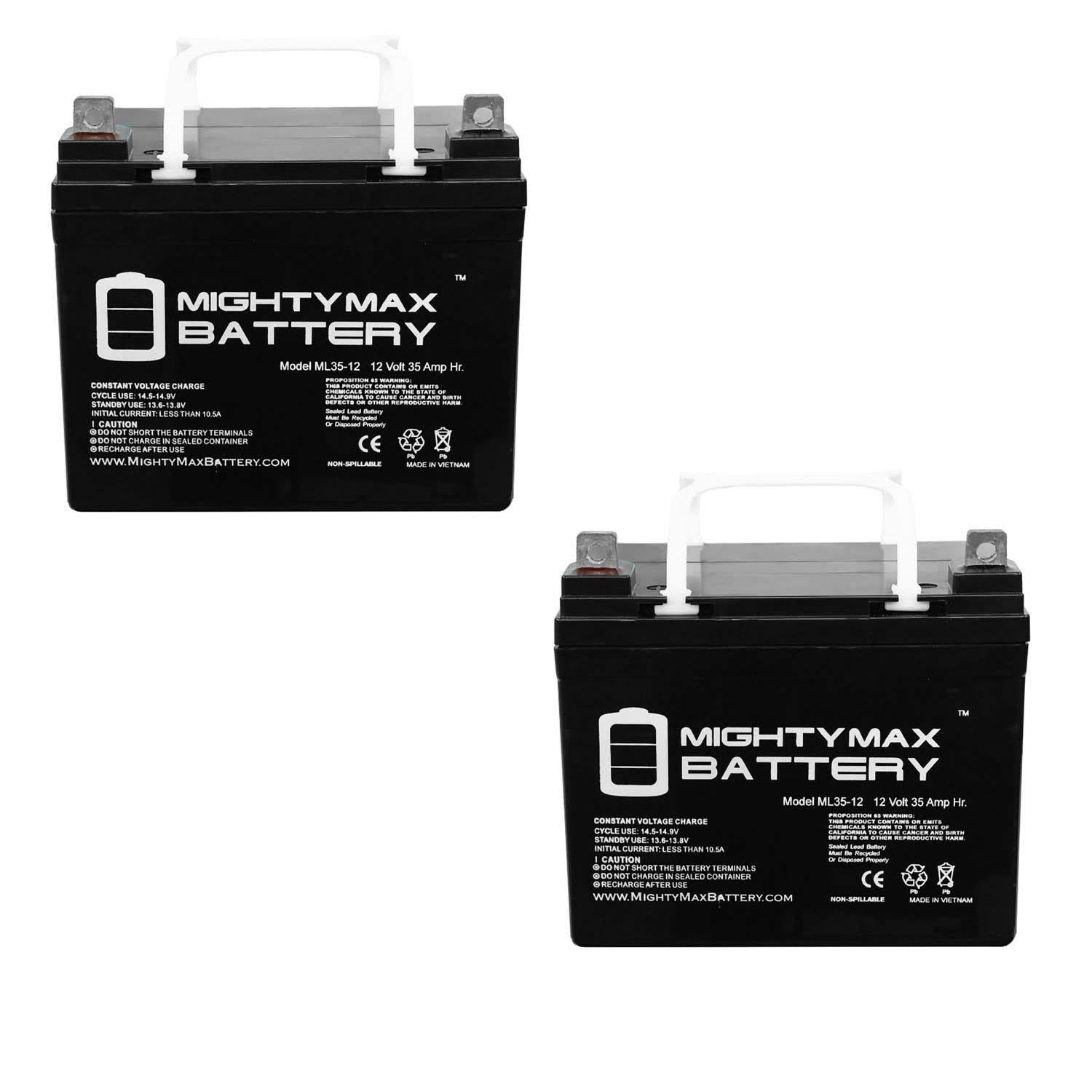 12V 35Ah SLA Battery 2 Pack N491