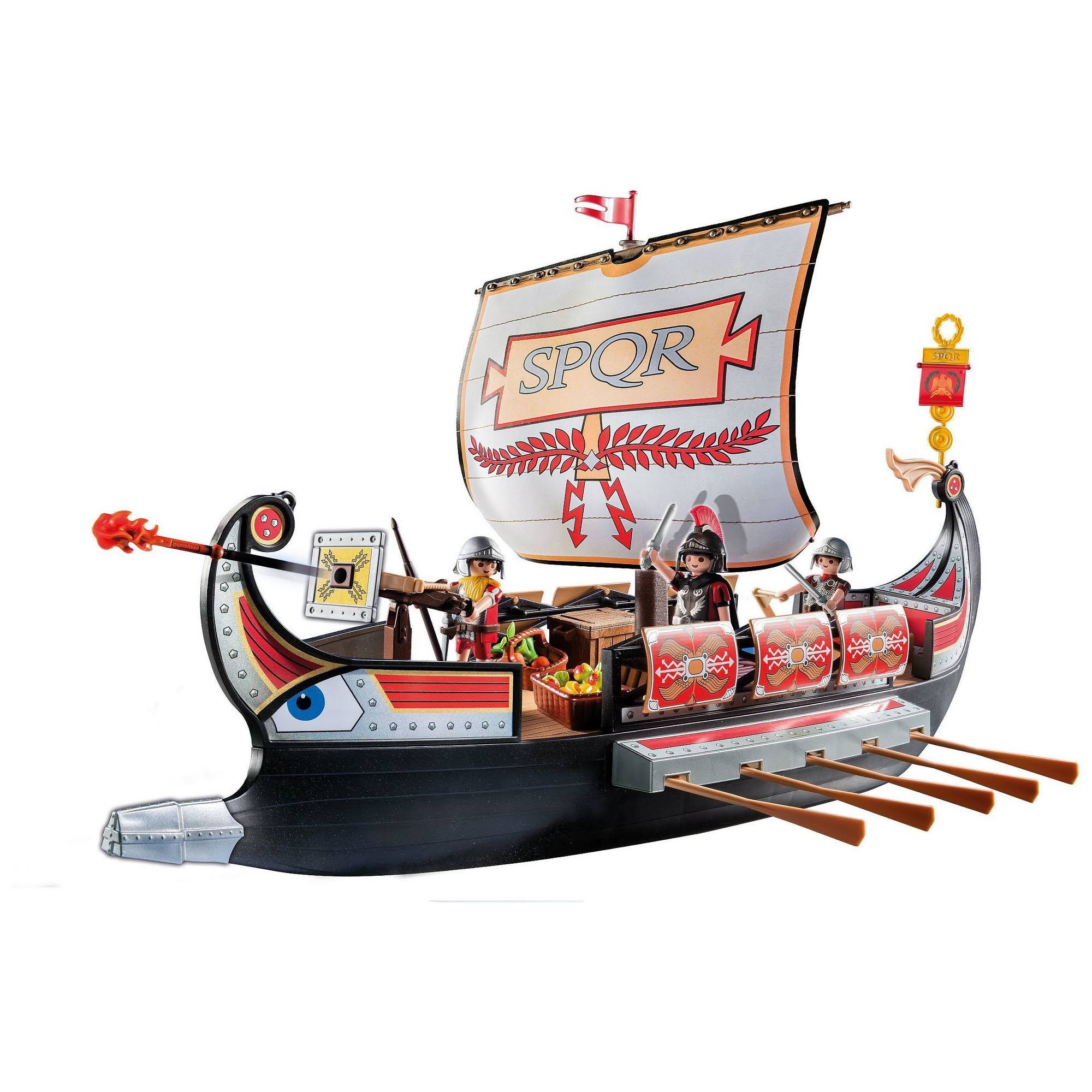 Roman Warriors & Ship J5580