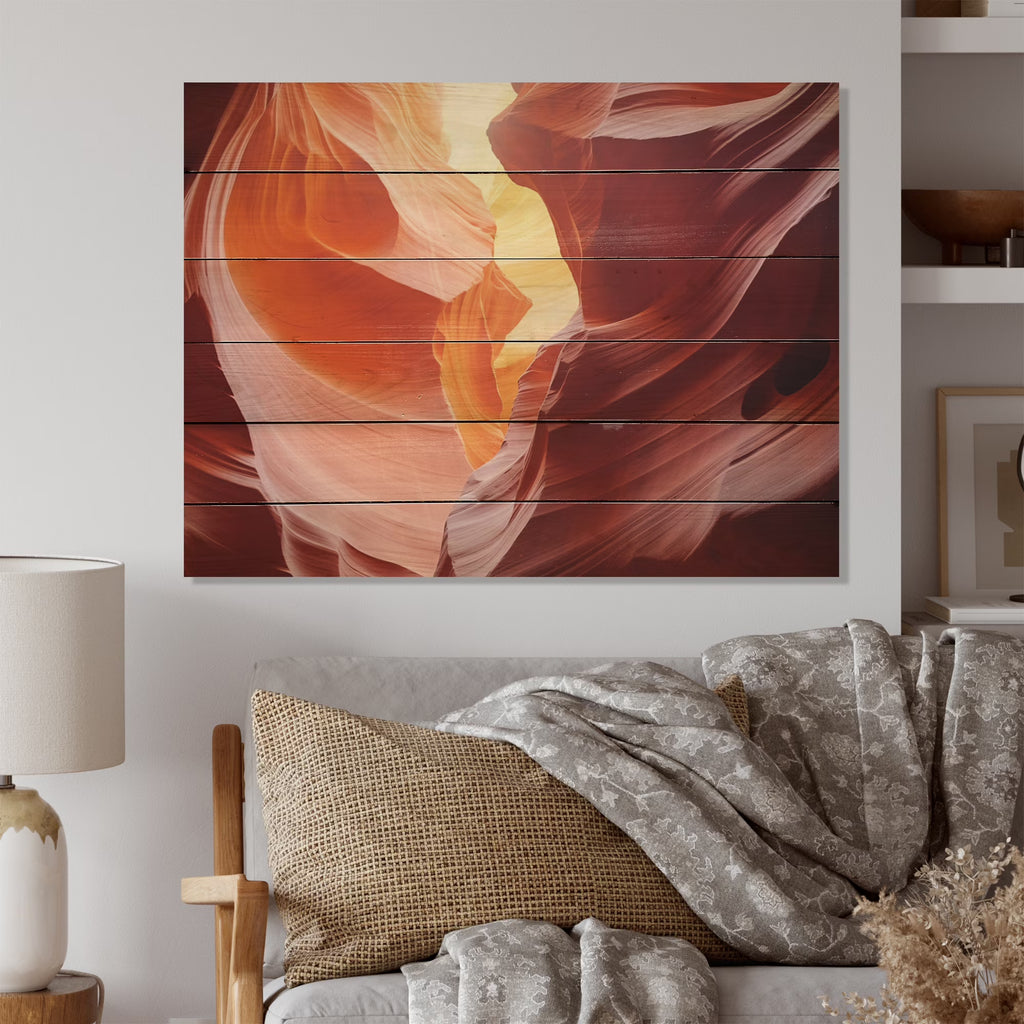 Natural Pine Wood Landscapes Print G1206