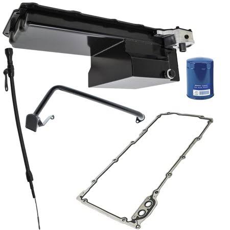 Black Low Profile Oil Pan Kit with OEM Filter O903