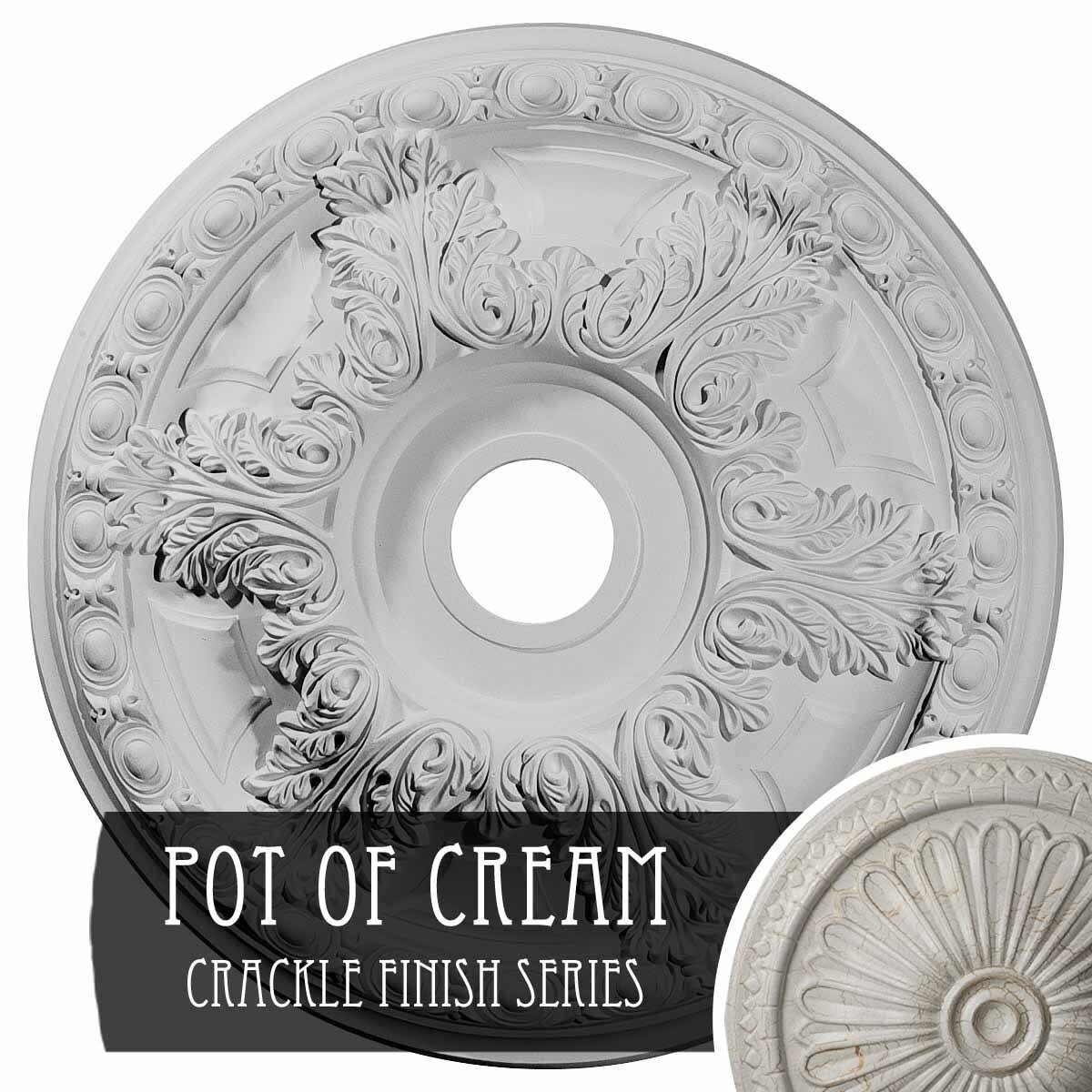 23 3/8x22OD x 3 5/8x22ID x 2 1/2x22P Ceiling Medallion U227232