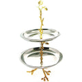 Gilt Leaf Tray G582