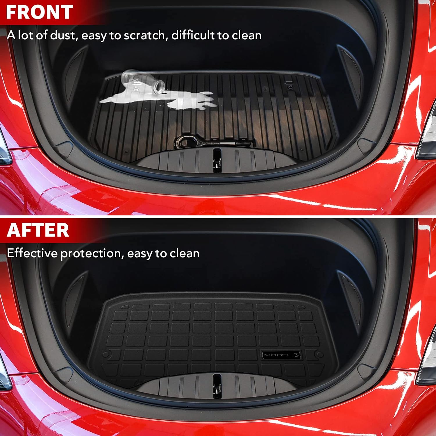 Tesla Model 3 Frunk Mat Front Liner Cargo Mats V31026