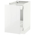 White Base Cabinet with Pull-Out Storage Z16895