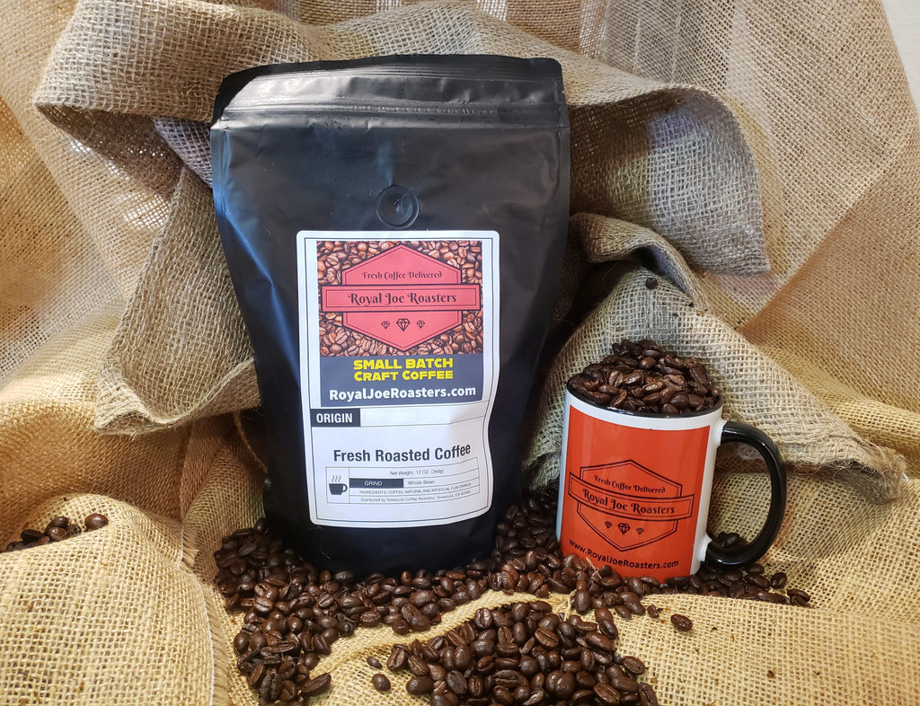 6 Bean Espresso Blend Dark Roast Ground Coffee 1 LB S162257