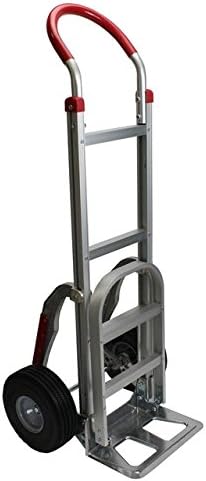 Aluminum Hand Truck with Foam Fill Tires and Stair Climbers Z968944