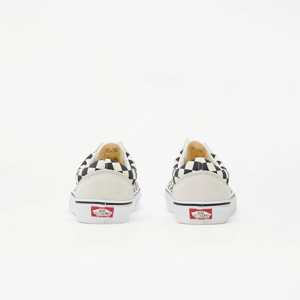 White/Black Checkerboard Shoes Z44123