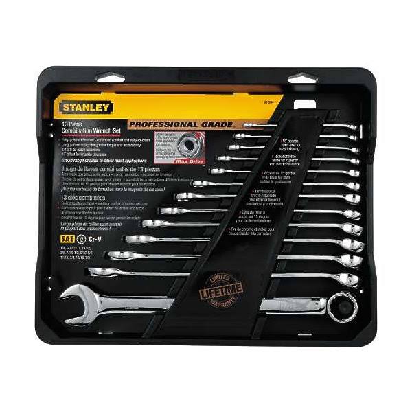 13 Piece SAE Long Combination Wrench Set I1303