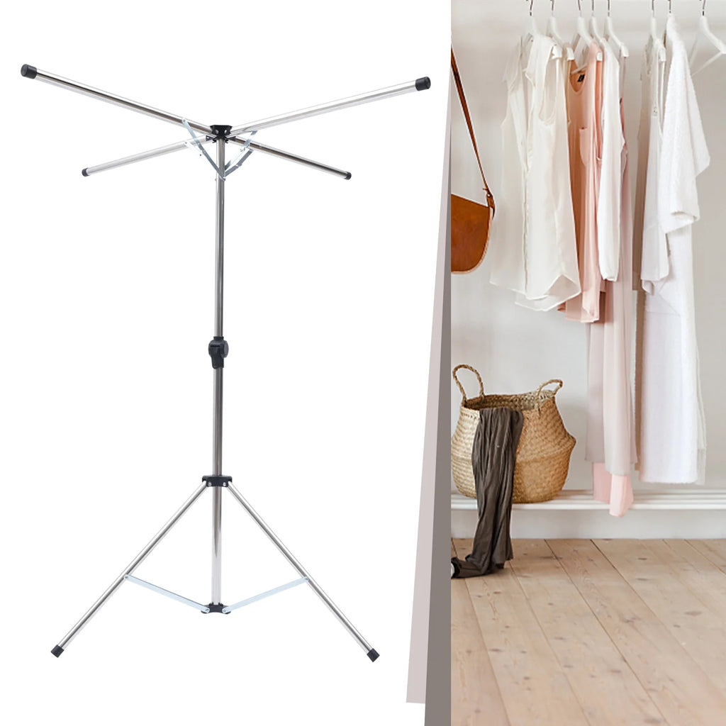 Folding Clothes Drying Rack Adjustable Portable Laundry Drying Rack P67454