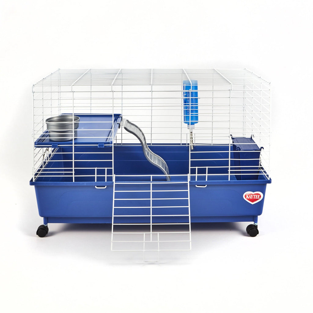 Guinea Pig 2-Level Cage with Wheels W30065