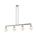 Brushed Satin Nickel 4 Light Island Light F842241
