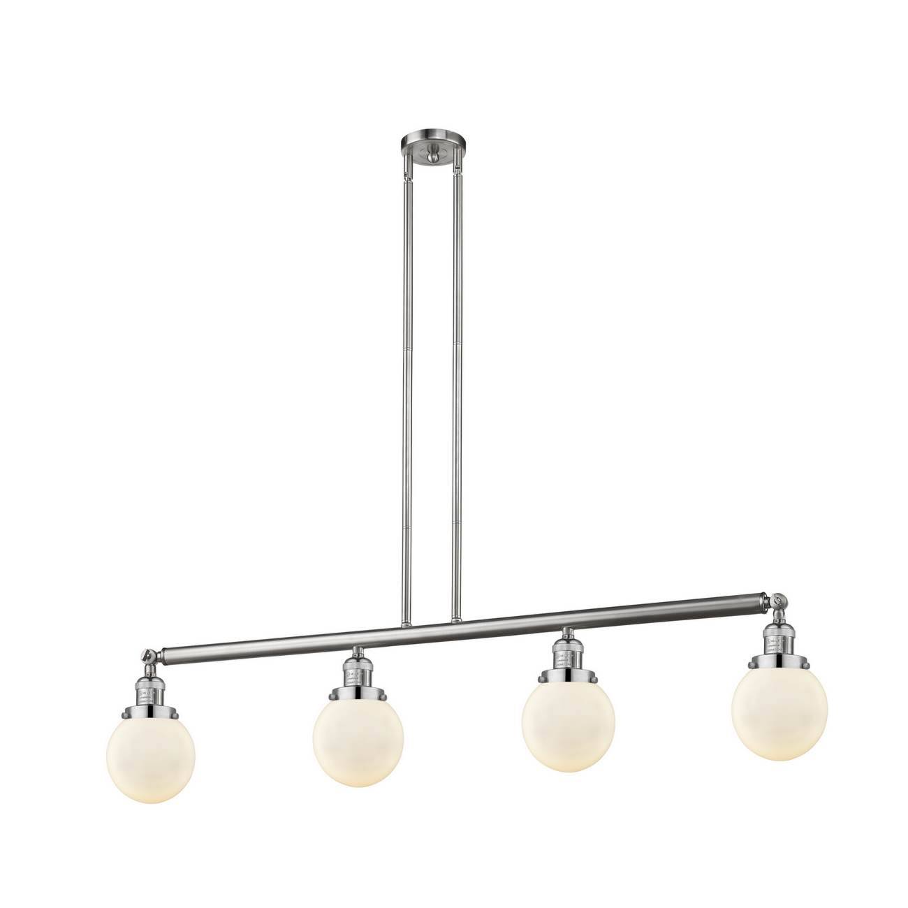 Brushed Satin Nickel 4 Light Island Light F842241