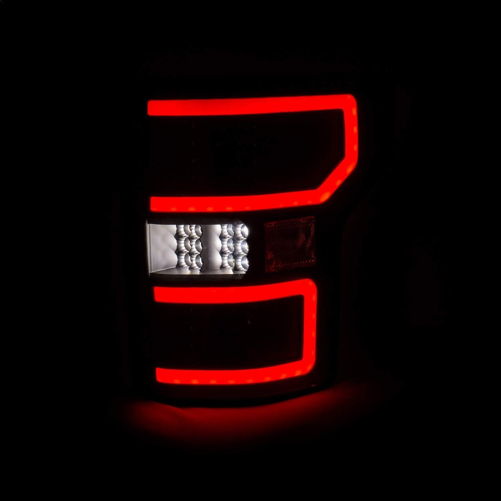 Pair Tail Light Assembly LED Clear Lens Black Housing Red/White Light Color X3749