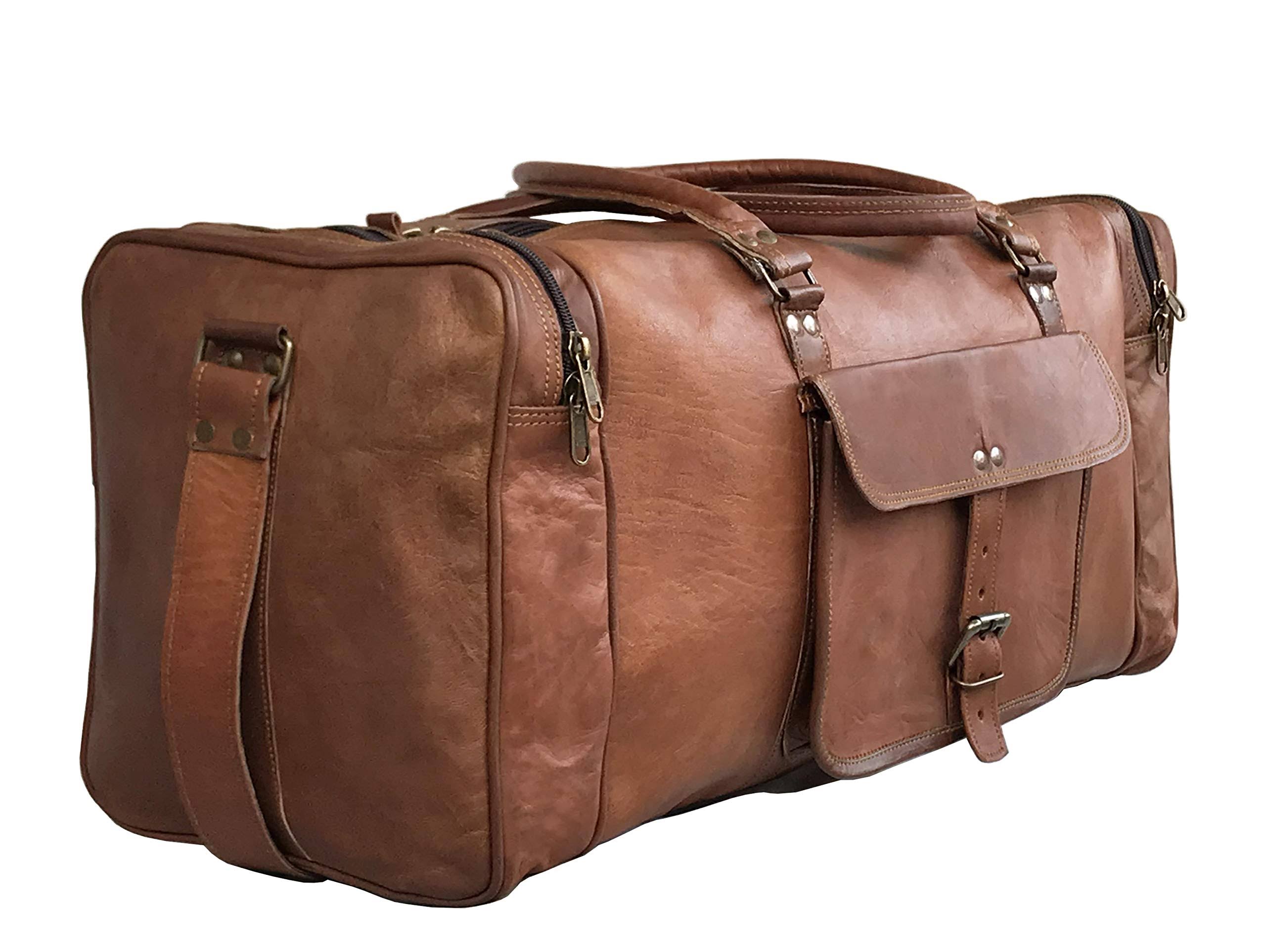 Genuine Leather Duffel Bag L987055