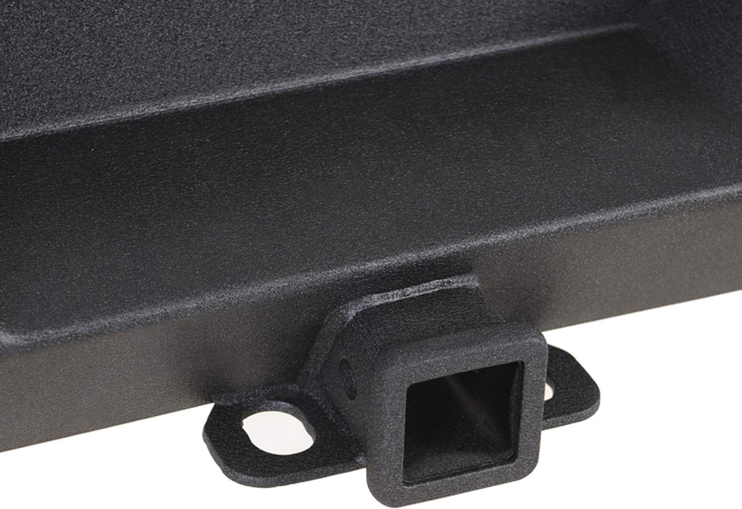 Steel Rear Bumper with Assembled Tire Carrier Black Textured K6521