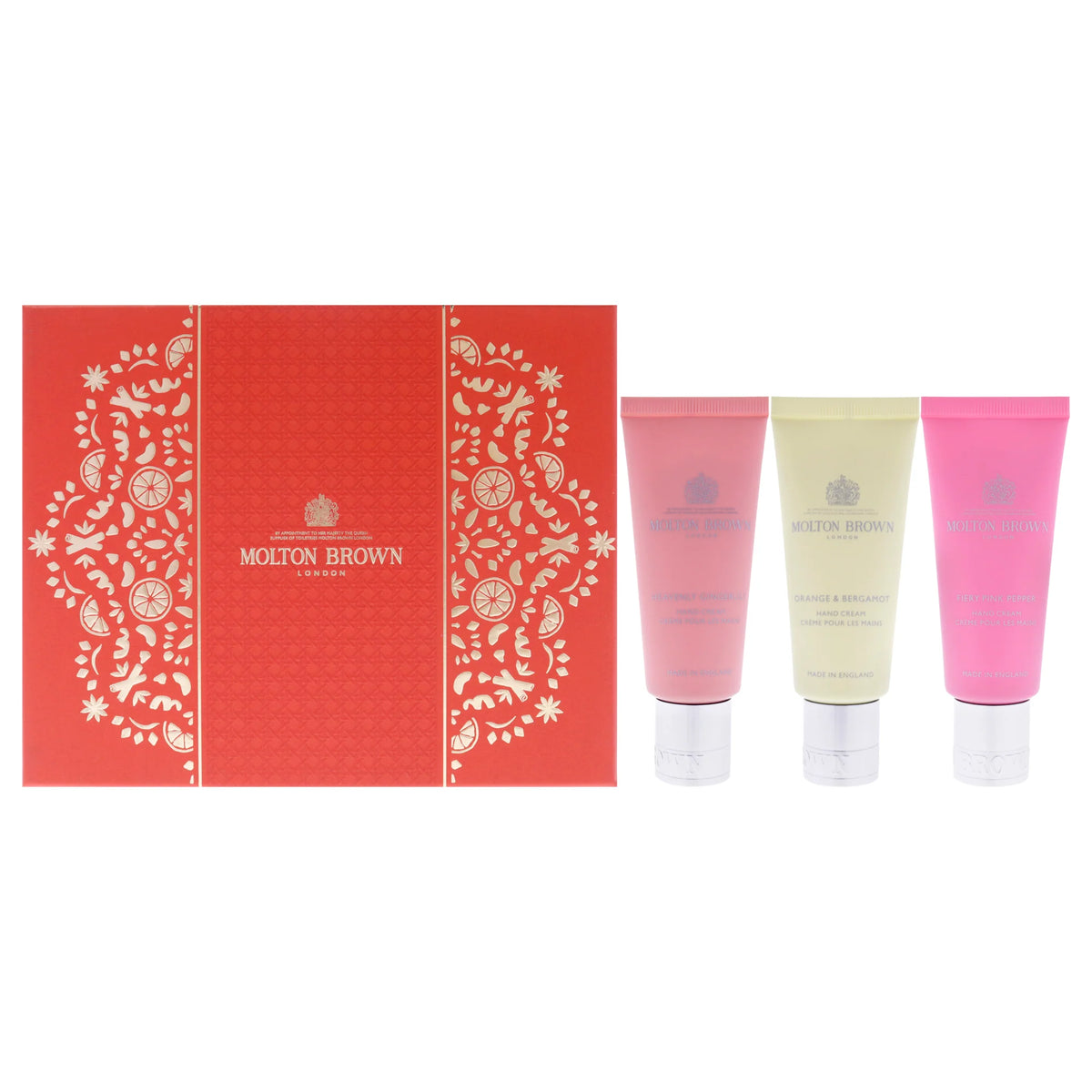 Floral and Spicy Hand Care Set, 3 Pc 1.3oz Hand Creams W6413
