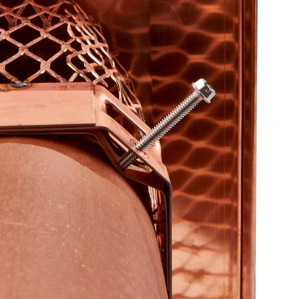 Copper Single Flue Chimney Cap Y8298