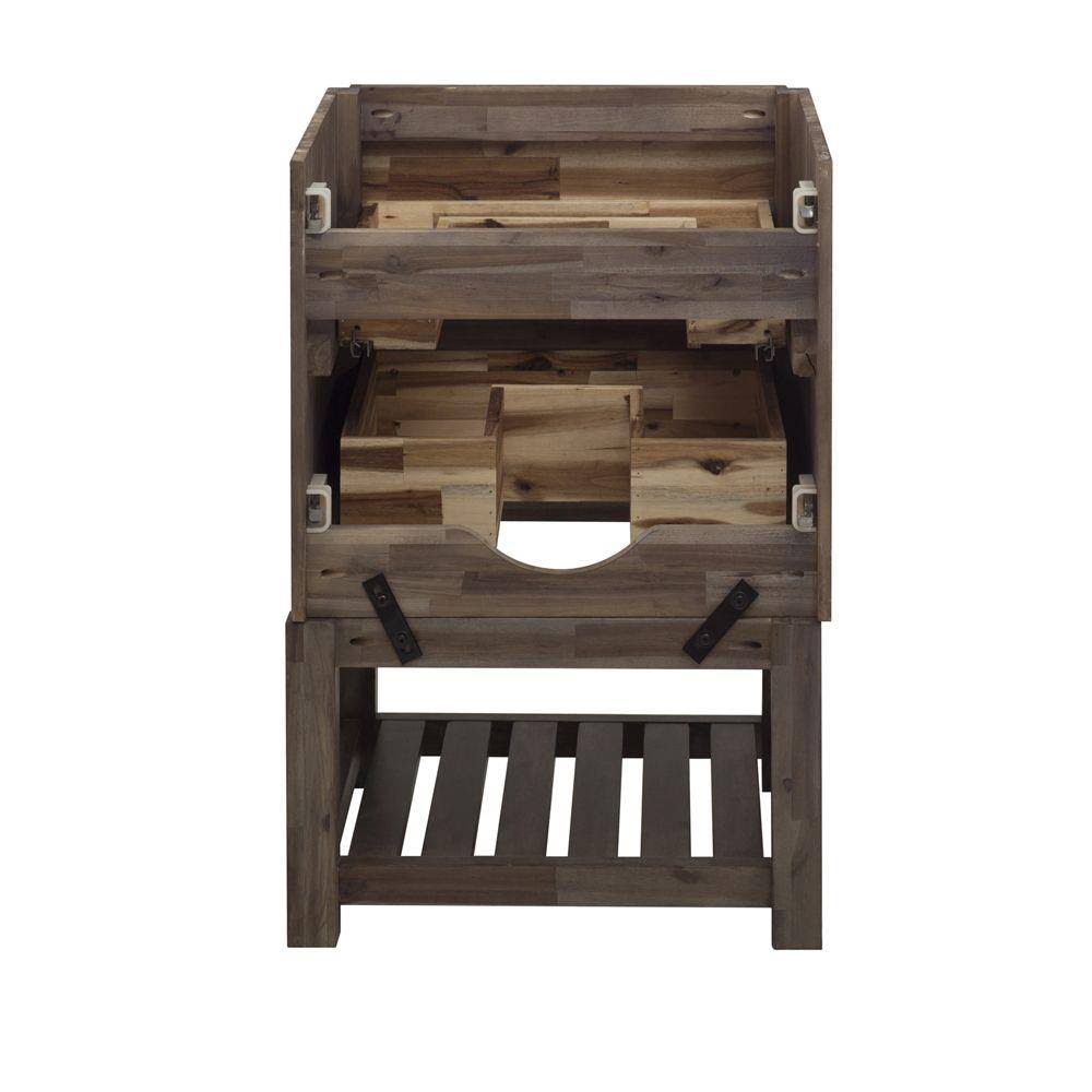 Floor Standing Open Bottom Bathroom Cabinet R69221