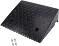 5.9'' Rise Rubber Curb Ramp 10 Tons Car Slope Ramp 5.9 x 15.7 x 18.7in P5795