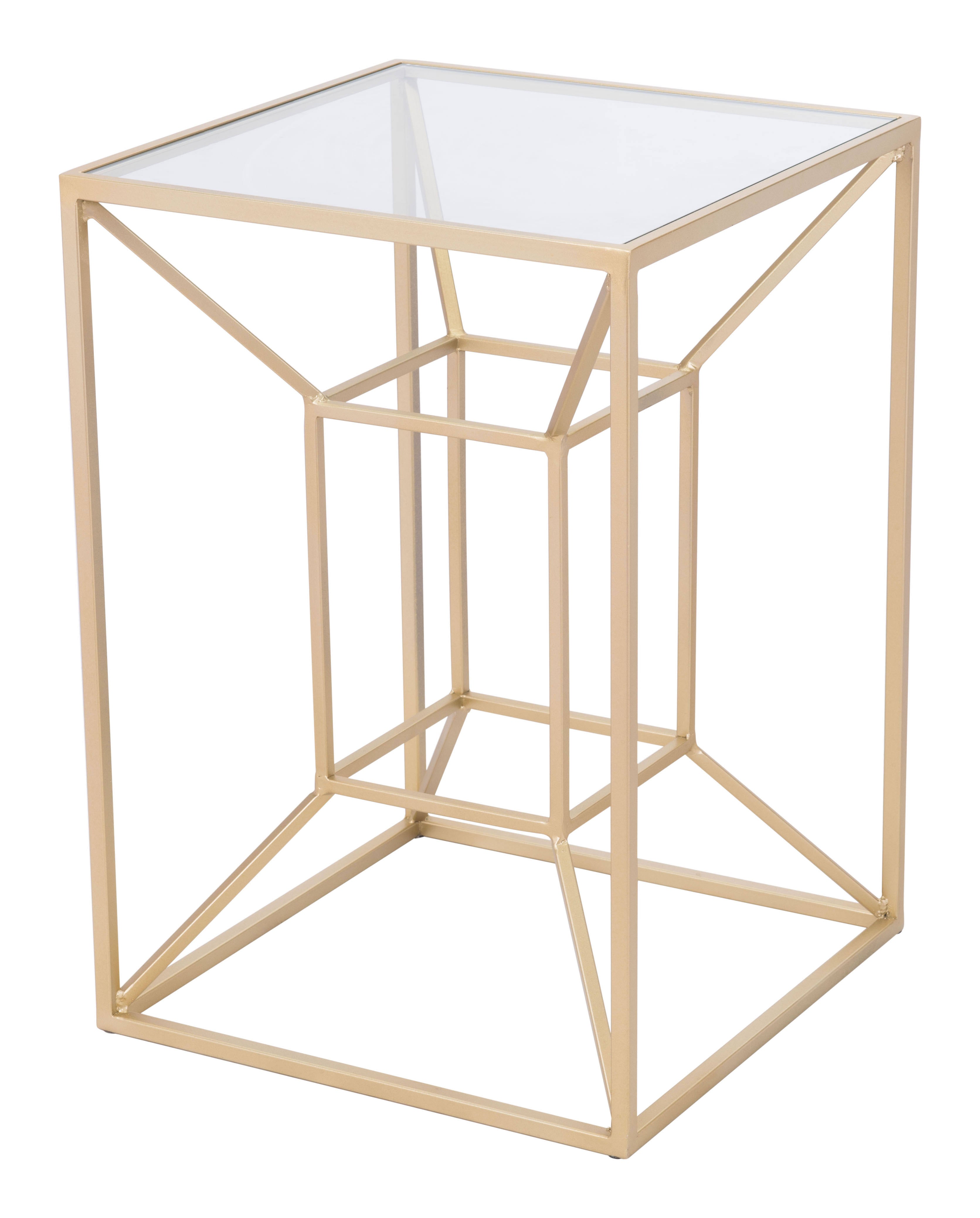 Gold Side Table S472519