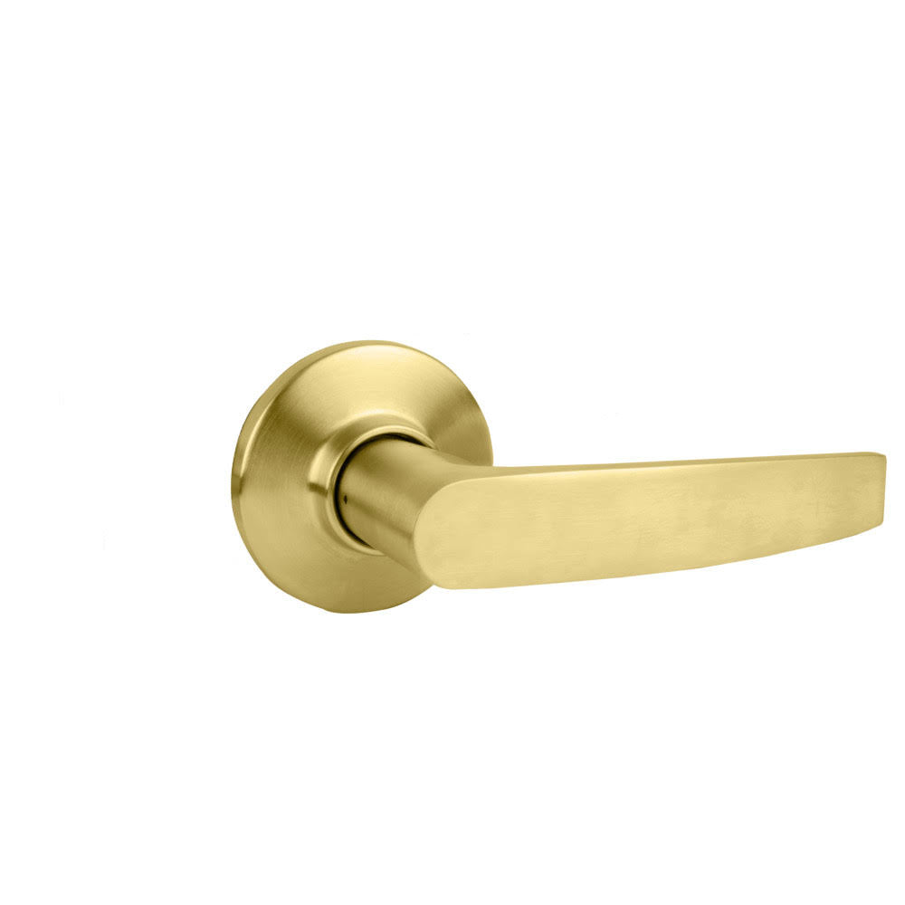 Satin Brass Single Dummy Door Lever L384929